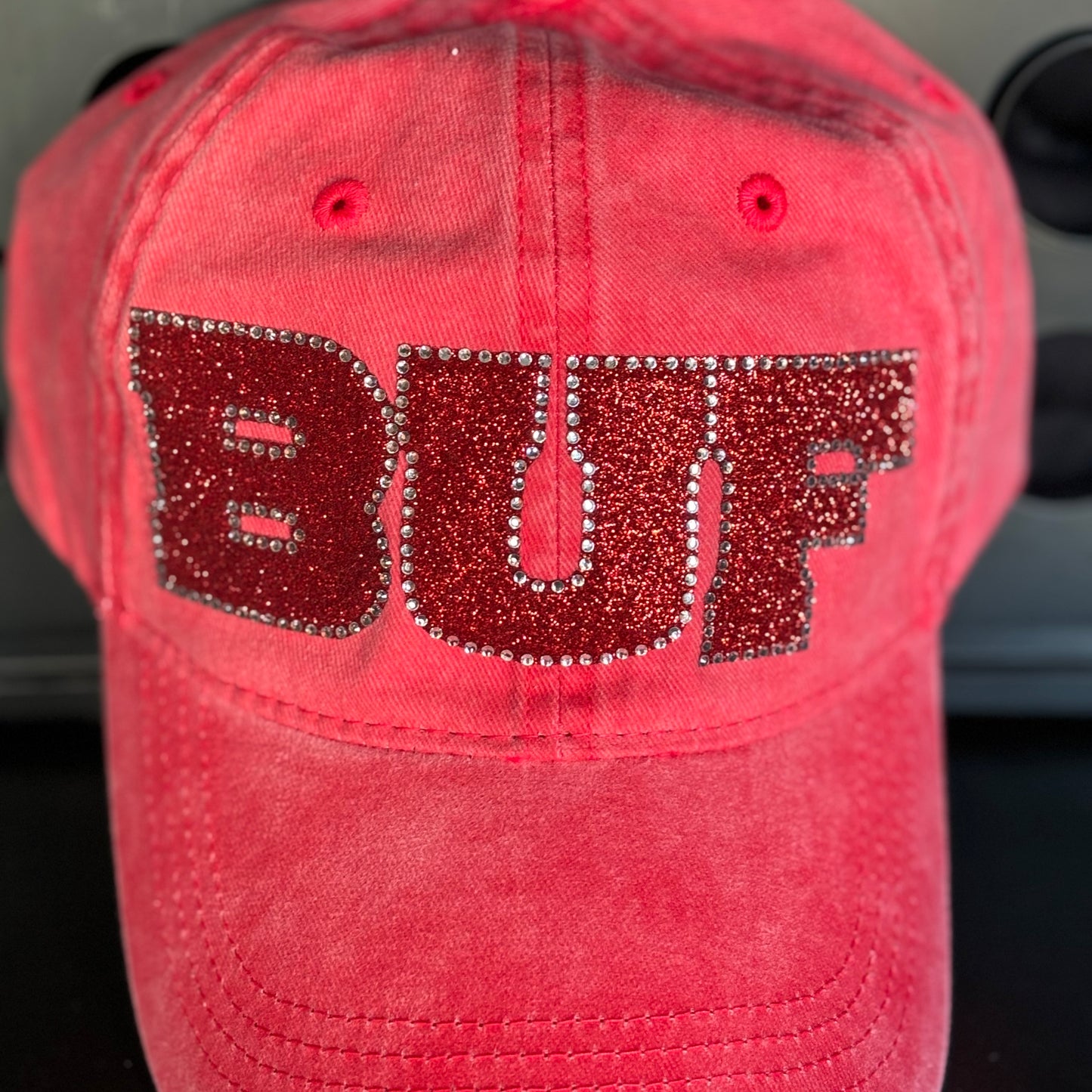 Adjustable Pastel Baseball Cap w/Bling