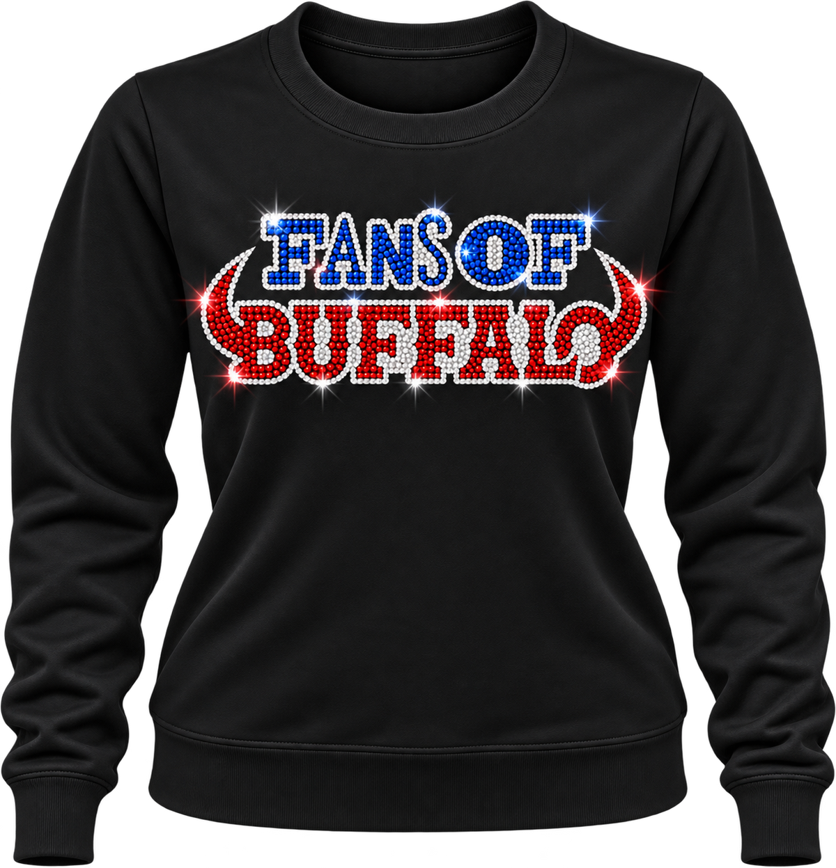 Fans Of Buffalo Crew Sweatshirt ⚫️