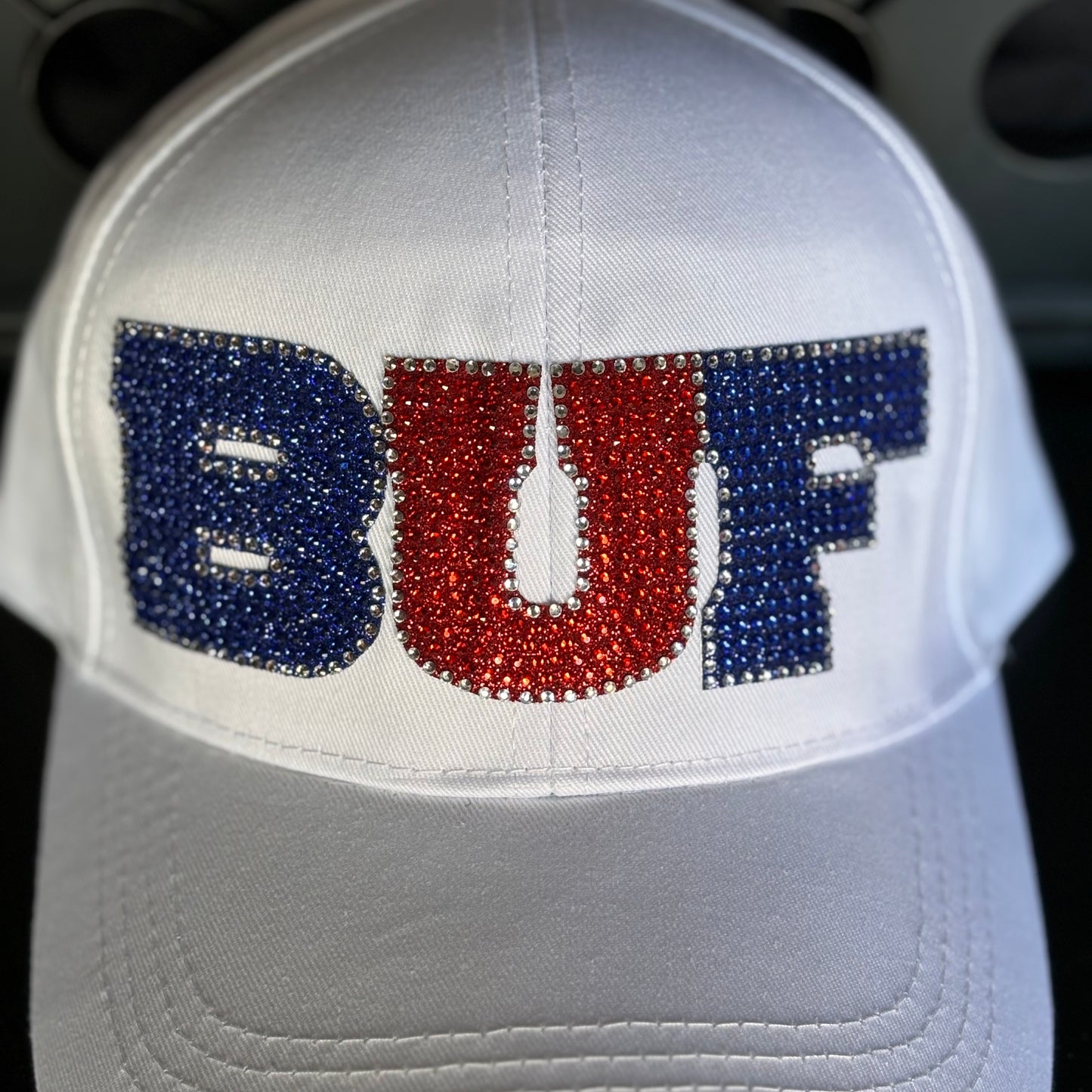 Adjustable BUF Baseball Cap w/Bling