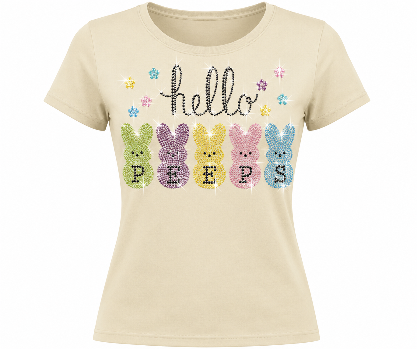 HELLO PEEPS Crewneck T-Shirt