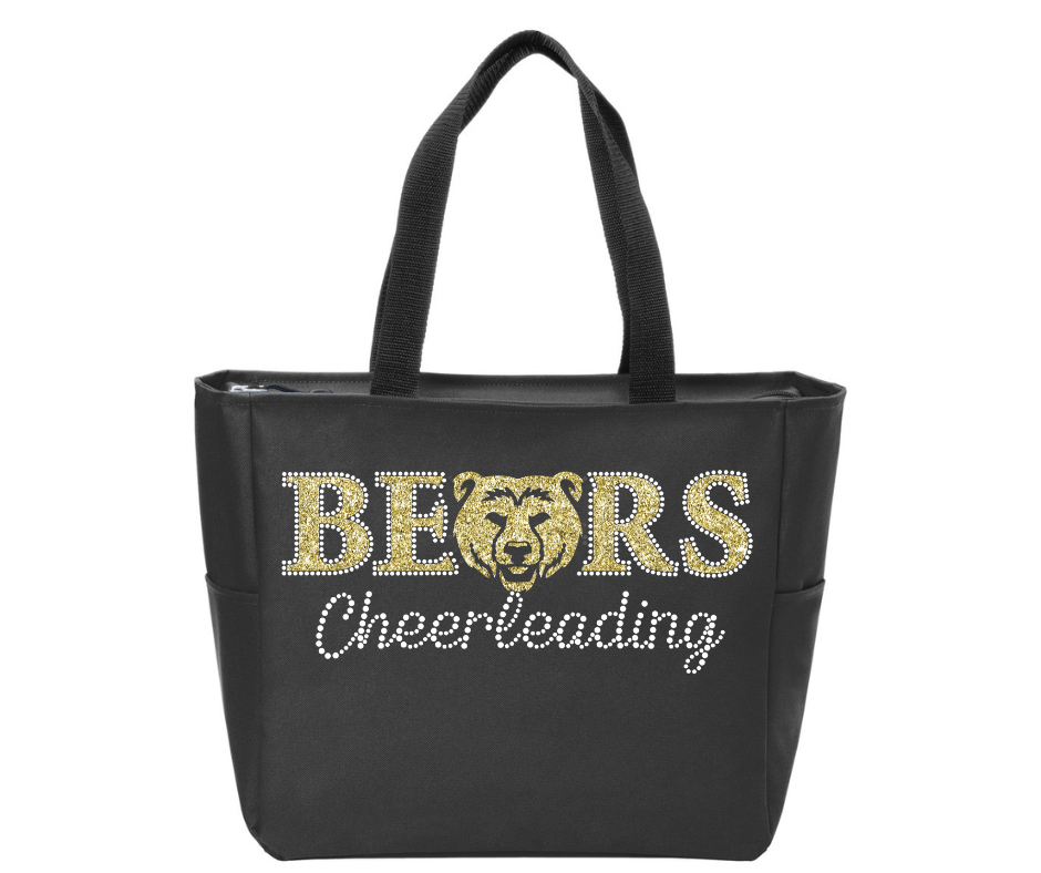 JFK Cheer Mom Essential Zip Tote