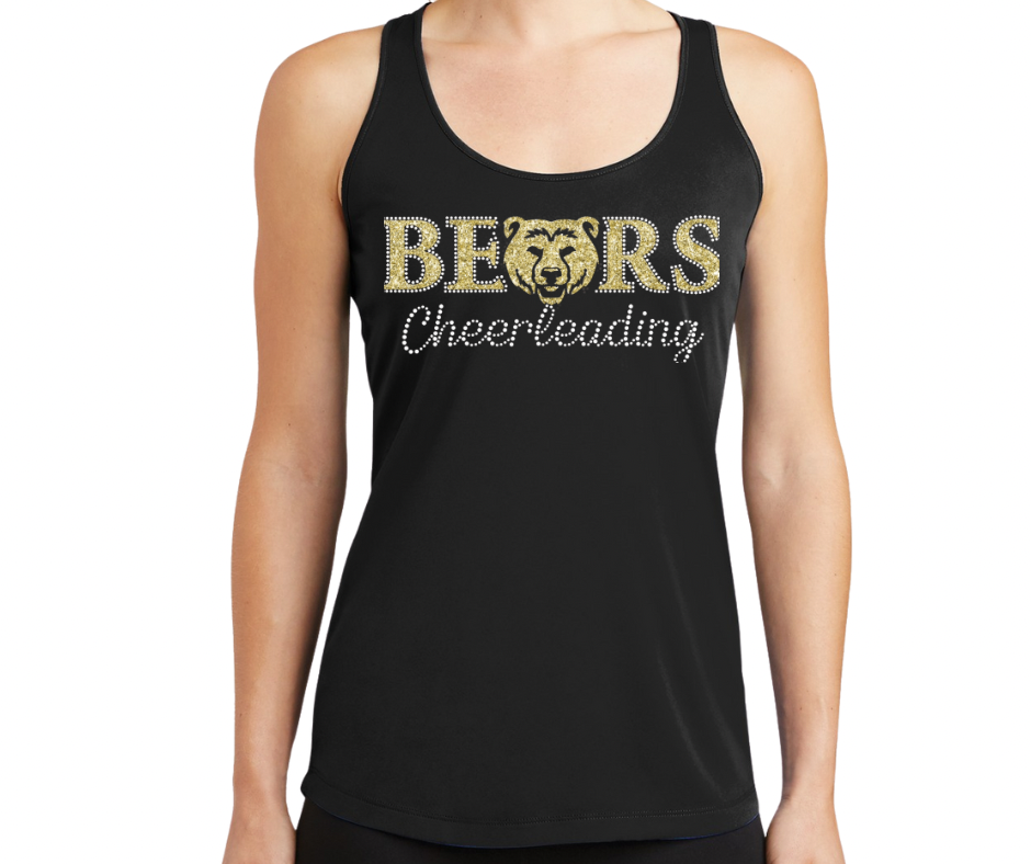 JFK Cheer Razorback Performance Tank