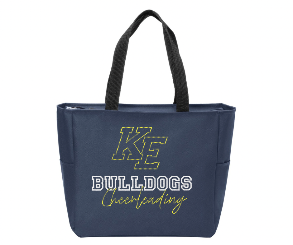 Kenmore East Cheer Mom Essential Zip Tote