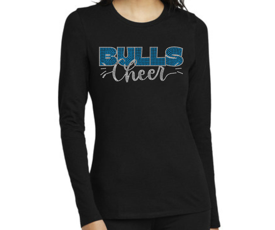 UB BULLS Cheer LS Crewneck Tee