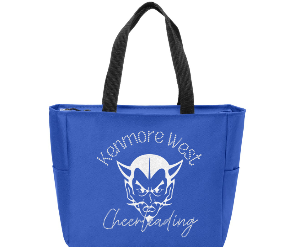 Kenmore West Cheer Mom Essential Zip Tote