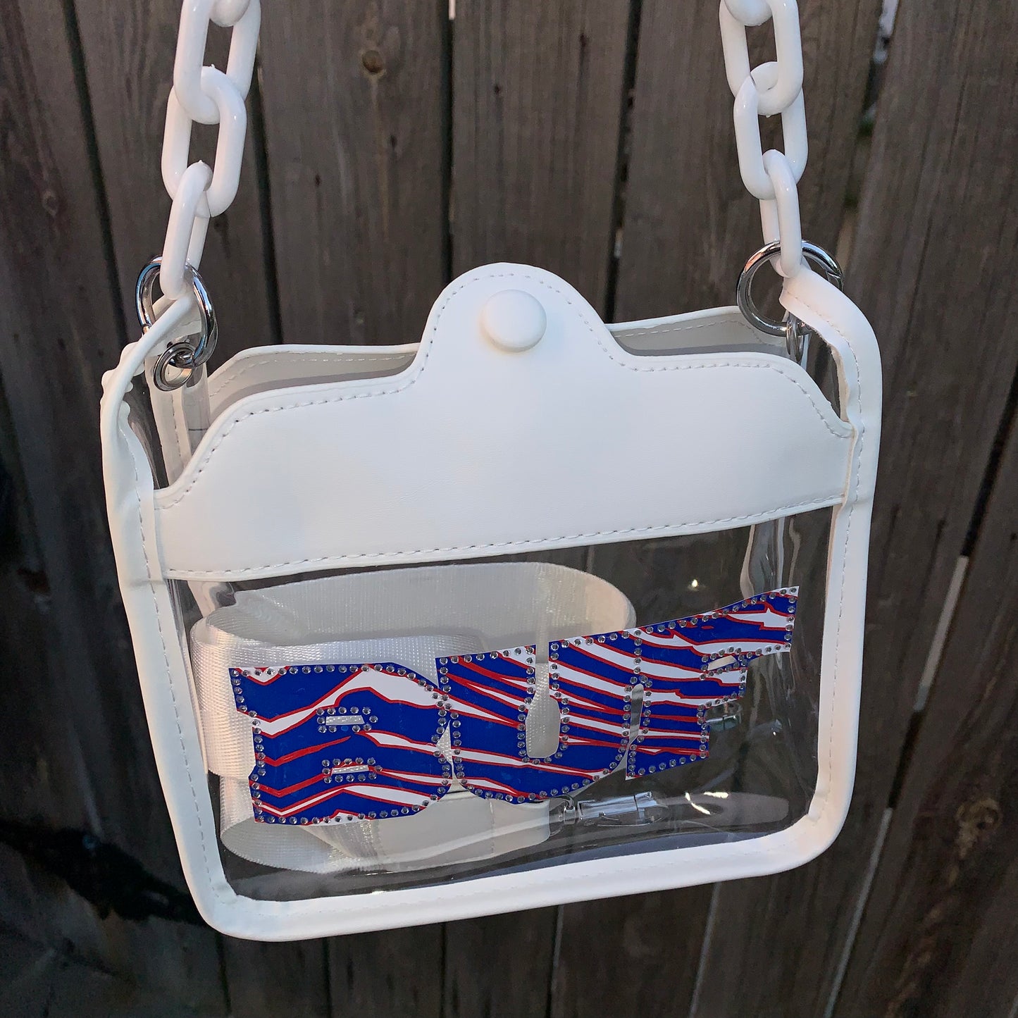Crossbody Bag (white w/zubz)