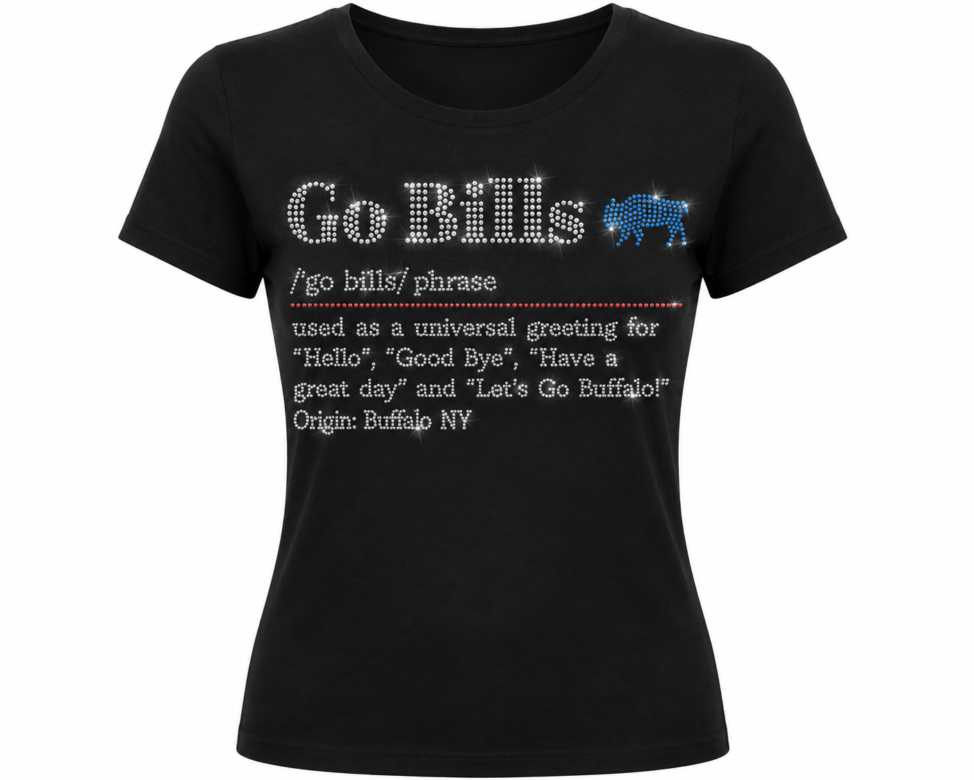 GO BILLS Crewneck T-Shirt