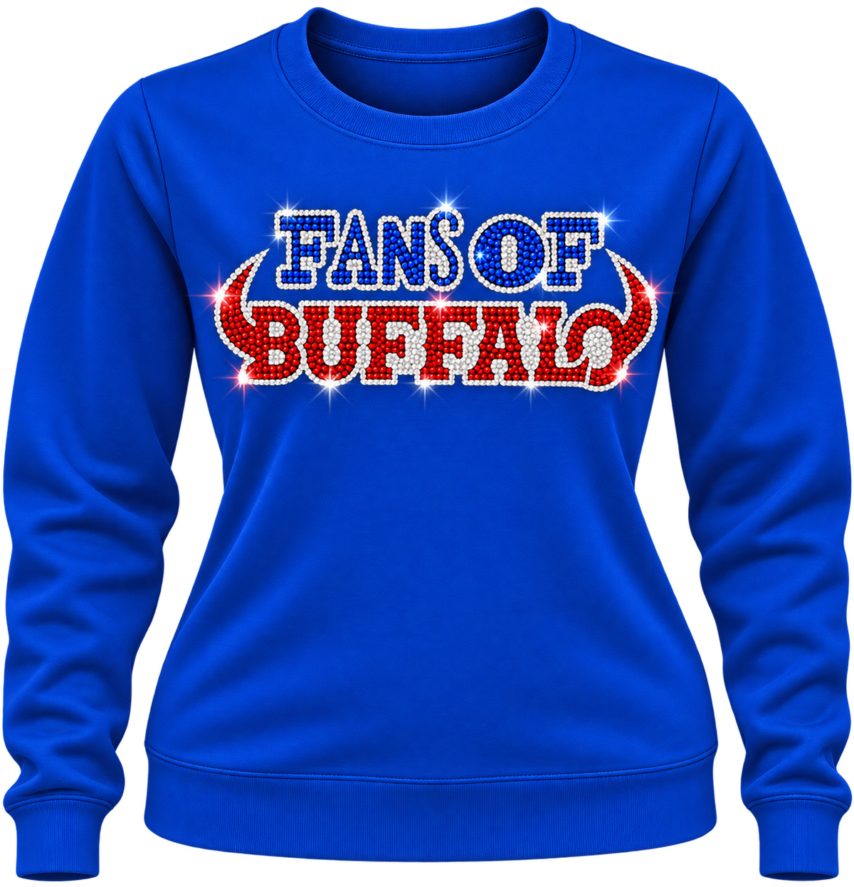 Fans Of Buffalo Crew Sweatshirt 🔵