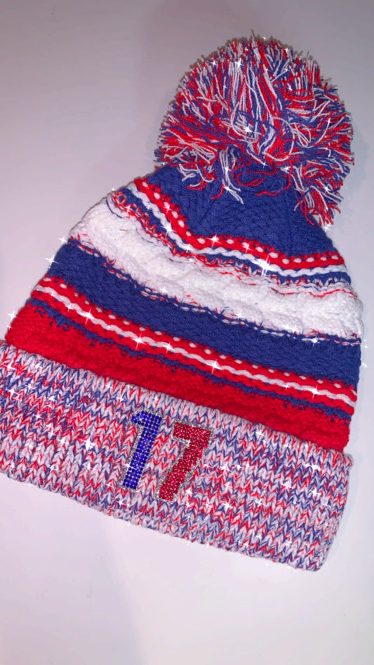 17 Knit Pom Hat