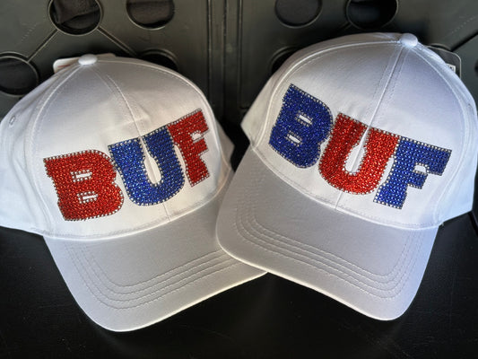 Adjustable BUF Baseball Cap w/Bling