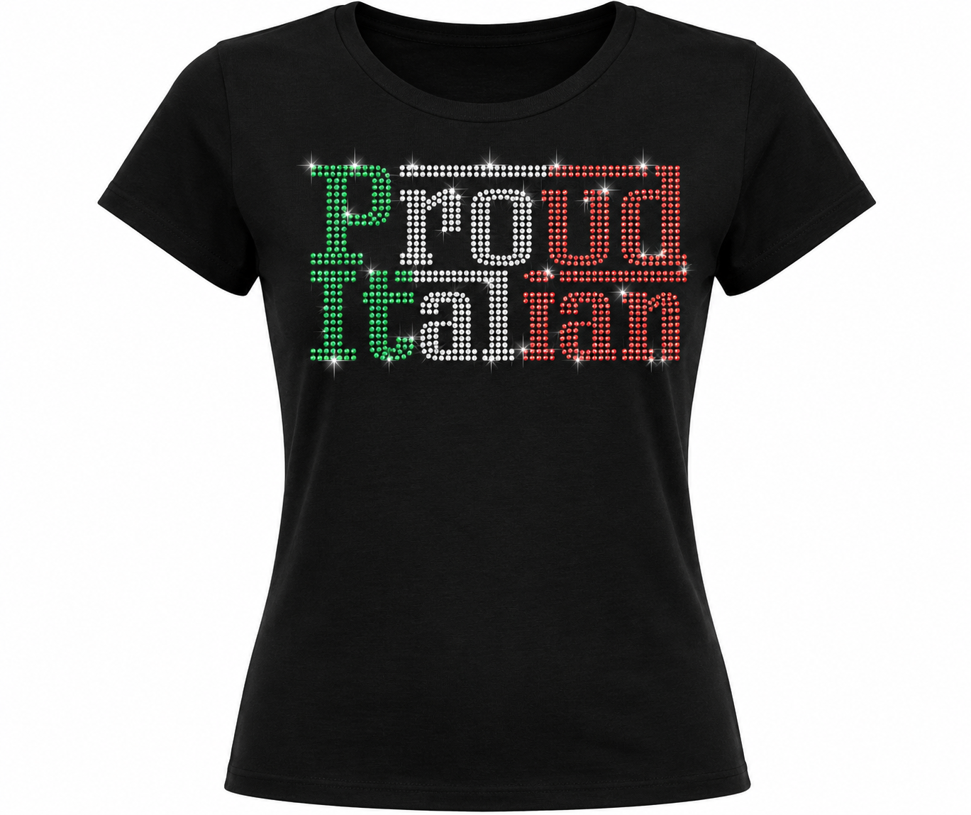 PROUD ITALIAN Crewneck T-Shirt