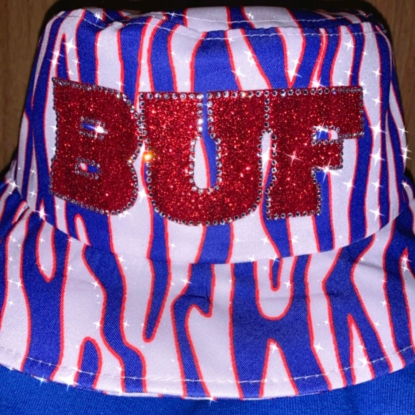 Bucket Zubz Hat w/Red Bling