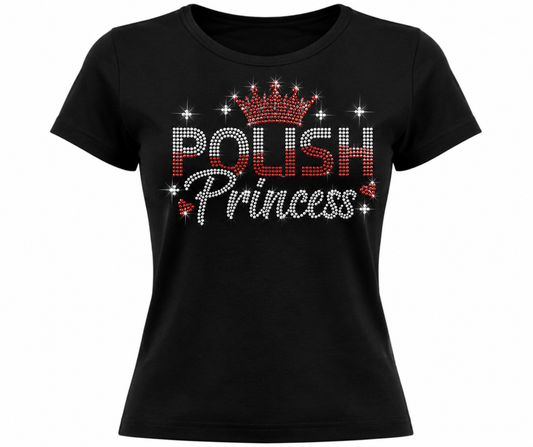 POLISH PRINCESS Crewneck T-Shirt