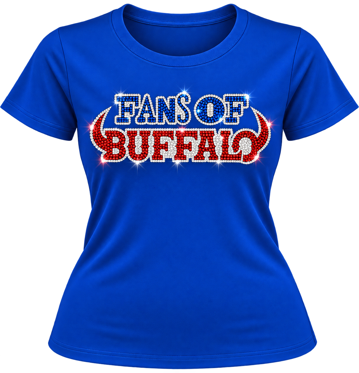 Fans Of Buffalo Crewneck Tee 🔵