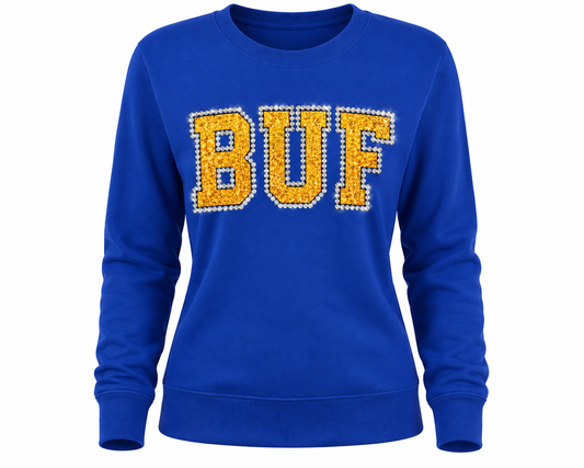 BUFFALO HOCKEY Crewneck Sweatshirt
