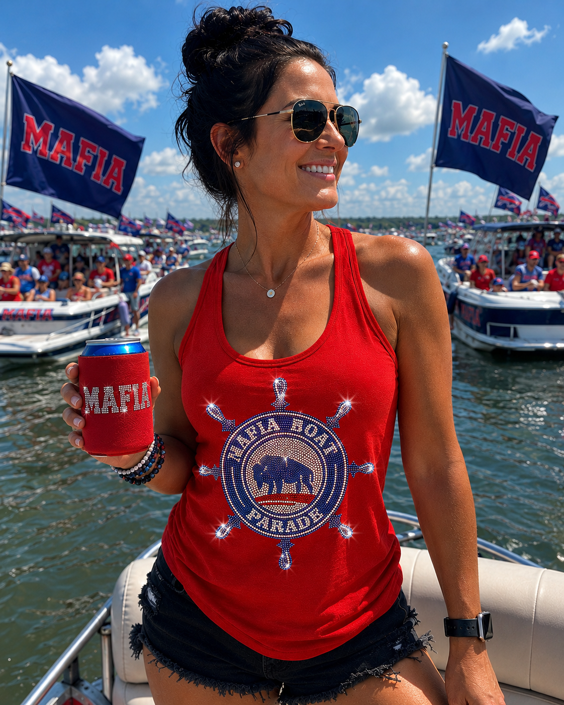 MAFIA BOAT PARADE Tank