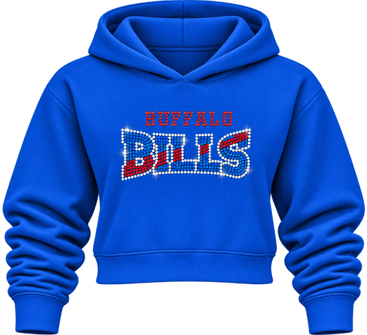 Buffalo Bills Crop Hoodie