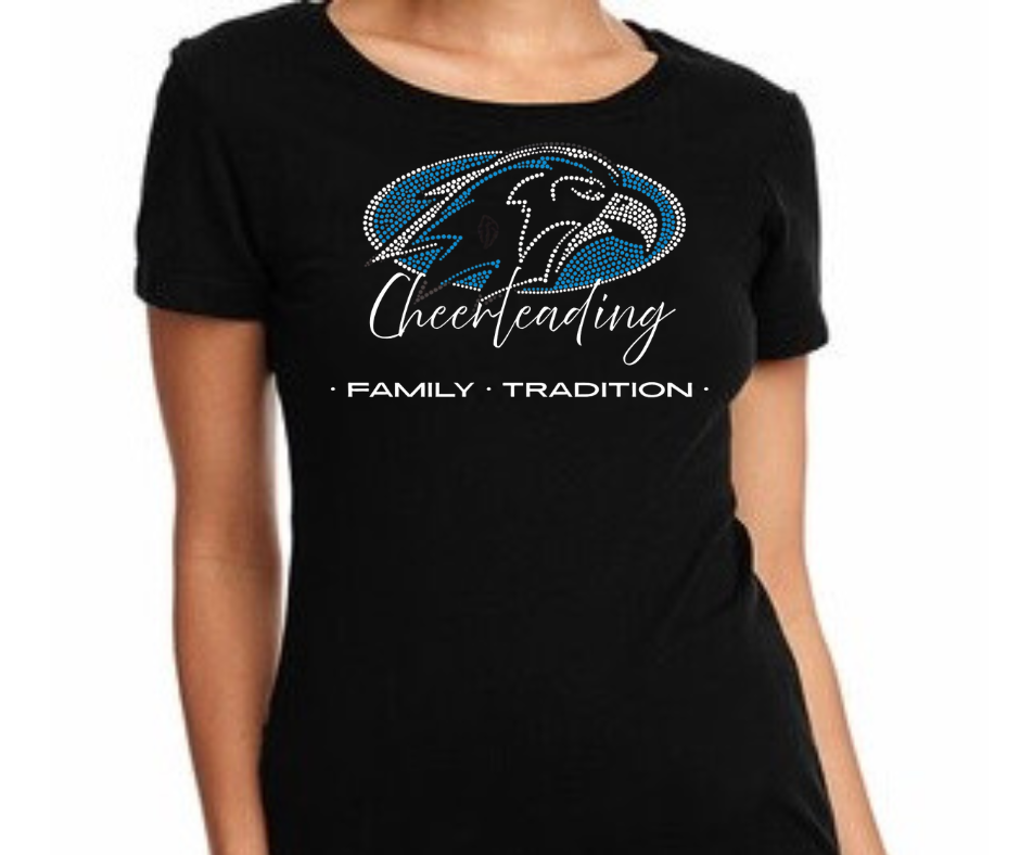 Frontier Cheer Crewneck Tee