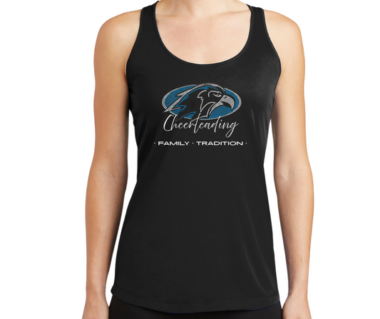 Frontier Cheer Razorback Performance Tank