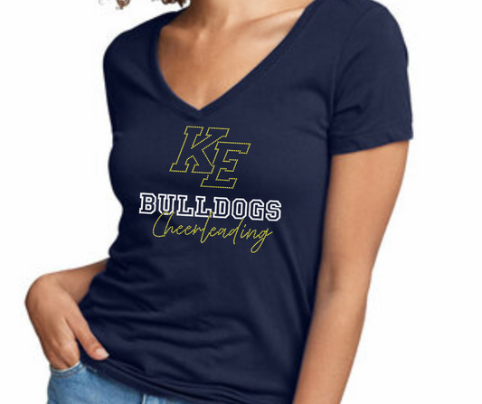 Kenmore East Cheer V-Neck Tee