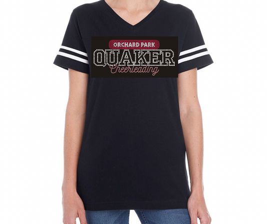 OP Cheer Football V-Neck