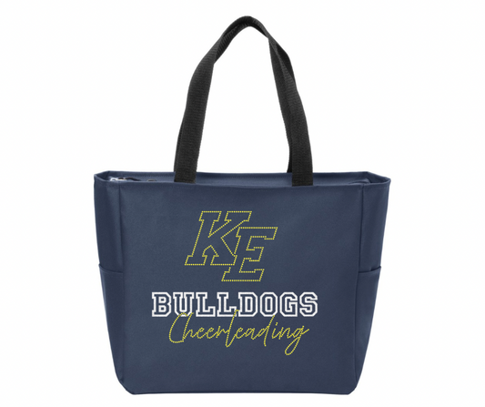 Kenmore East Cheer Mom Essential Zip Tote