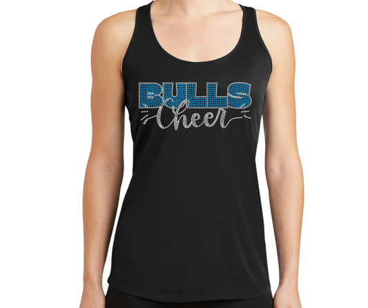UB BULLS Cheer Razorback Performance Tank
