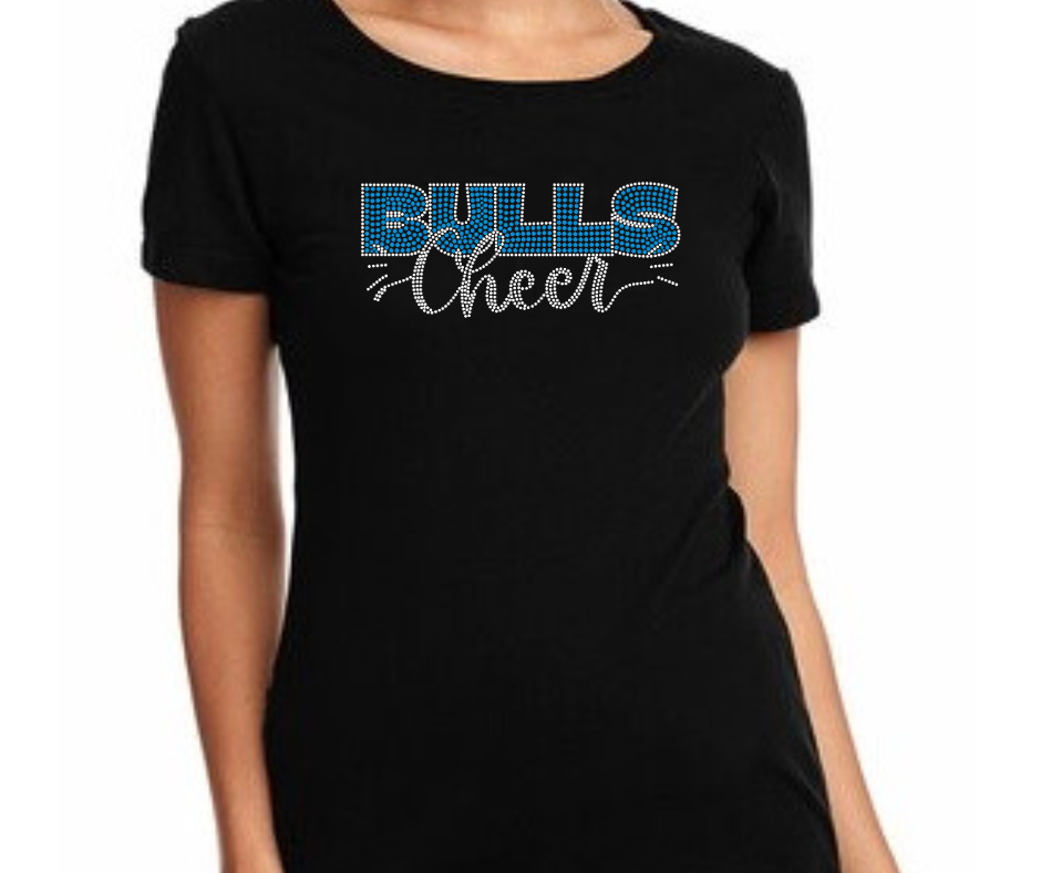 UB BULLS Cheer Crewneck Tee
