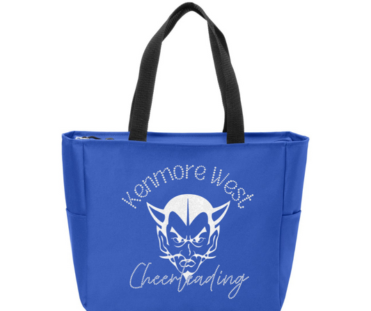 Kenmore West Cheer Mom Essential Zip Tote
