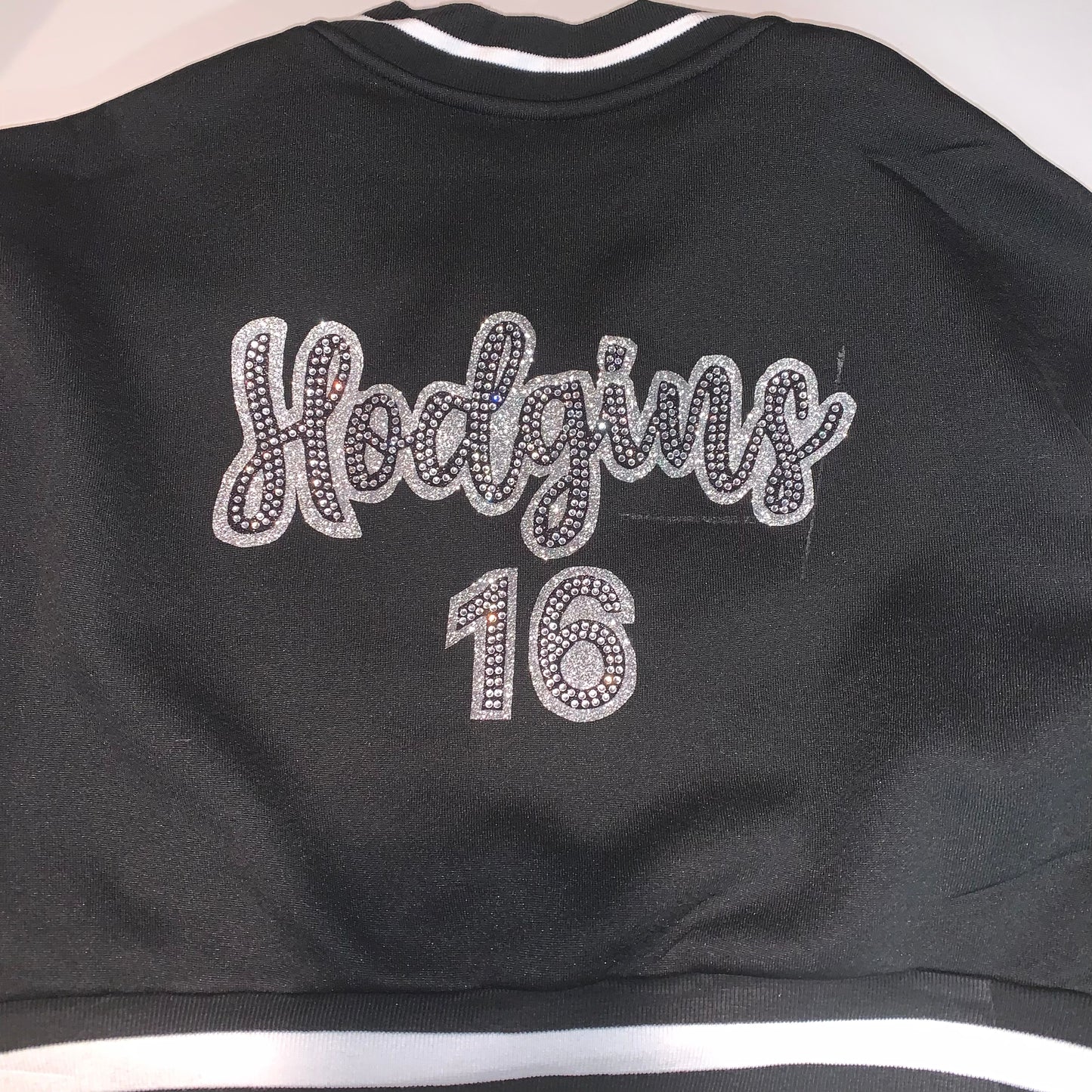 Custom Drop Shoulder Crop Bomber Jacket