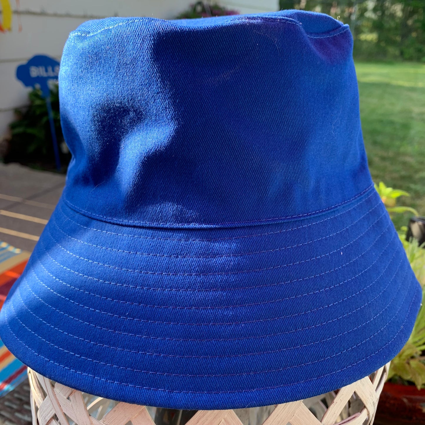 Bucket Royal Hat w/Red Bling