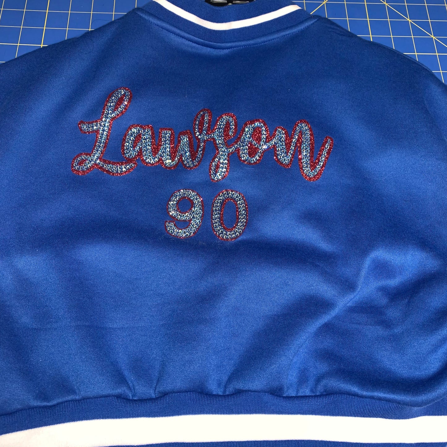 Custom Drop Shoulder Crop Bomber Jacket